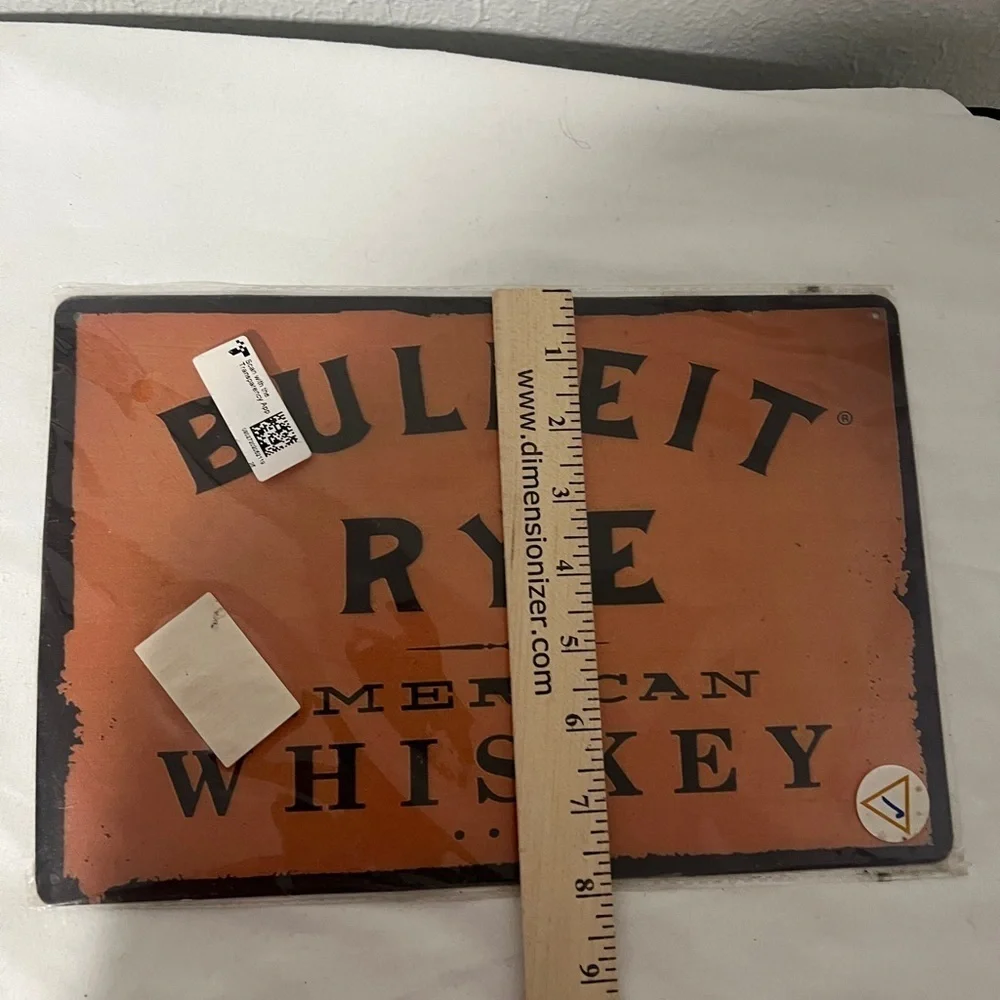 ULLEIT Whiskey Wall Decoration 8x12 Inch Tin Sign Retro Decoration Sign Home Bar